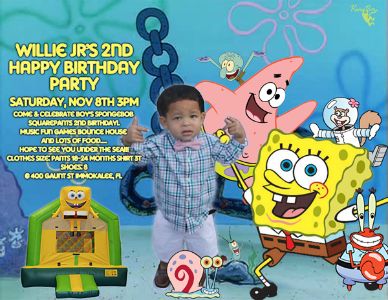 Lil Lee 2nd Birthday Party flyer
